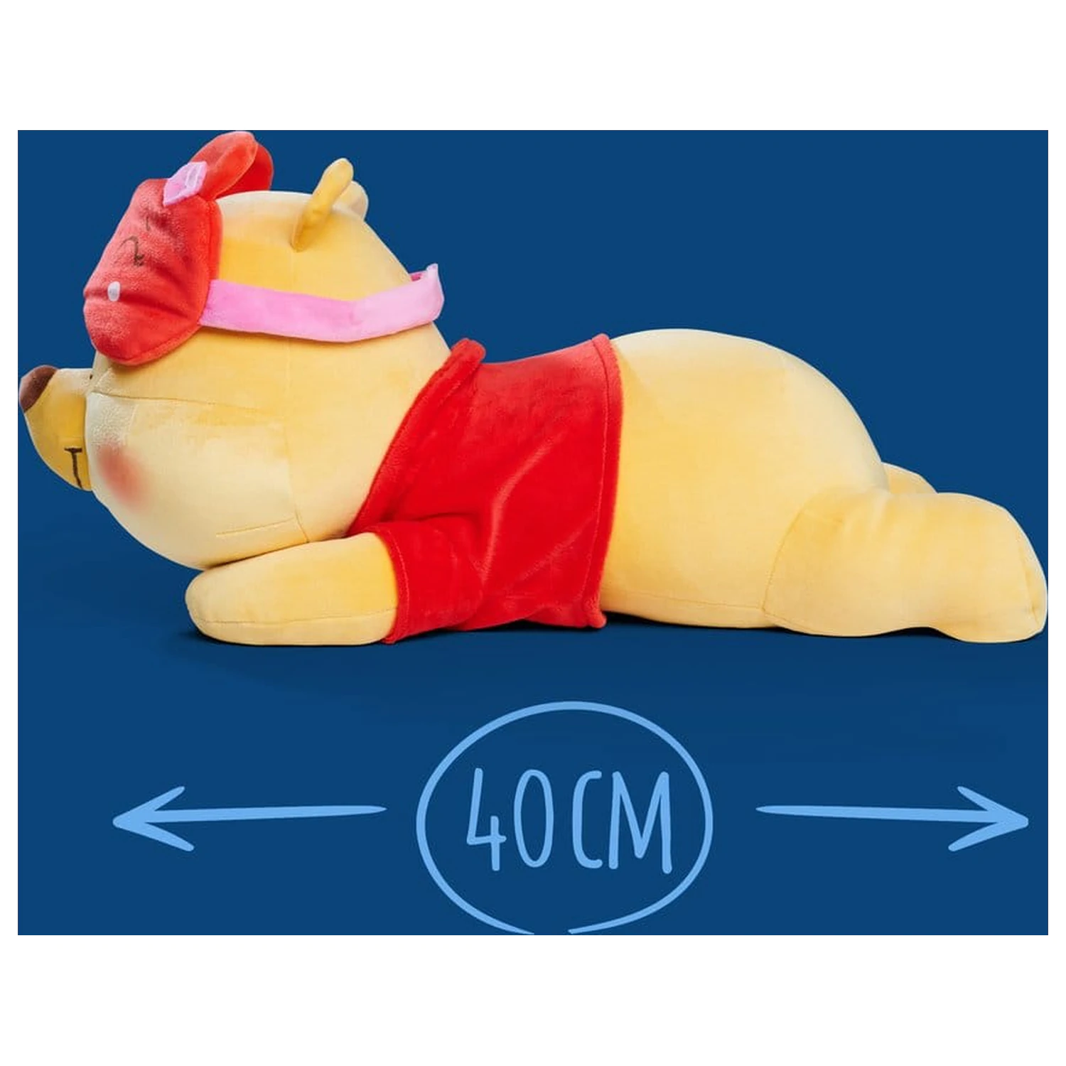 Disney Snuglets Wellbeing Heavy Micimackó plüss figura 40 cm termékfotó
