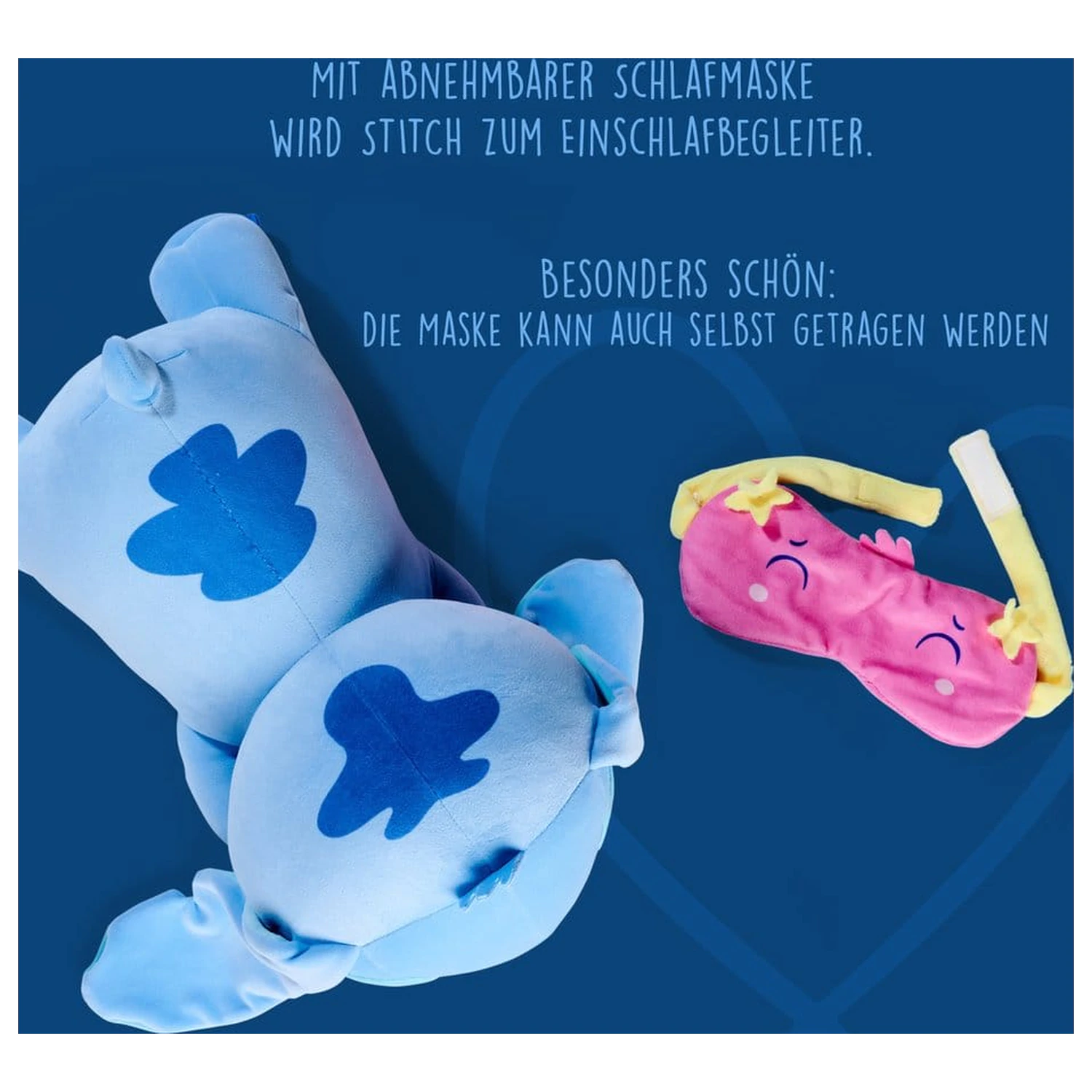 Disney Snuglets Wellbeing Heavy Stitch plüss figura 40 cm termékfotó