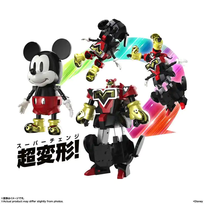 Disney Soul of Chogokin Diecast akciófigura Super Change Mickey Mouse by Kunio Okawara 13 cm termékfotó