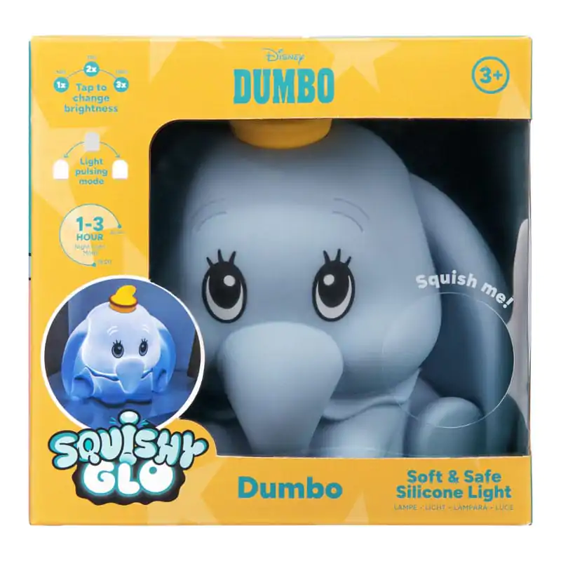 Disney Squishy Glo Dumbo szilikon lámpa termékfotó
