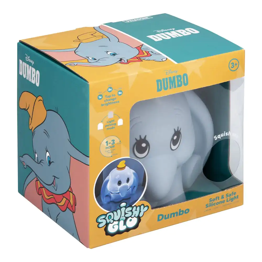 Disney Squishy Glo Dumbo szilikon lámpa termékfotó