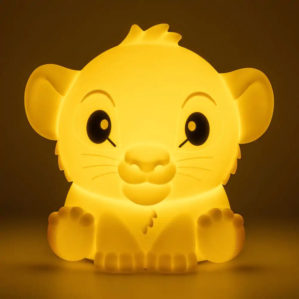 Disney Squishy Glo The Lion King Simba szilikon lámpa 15 cm termékfotó