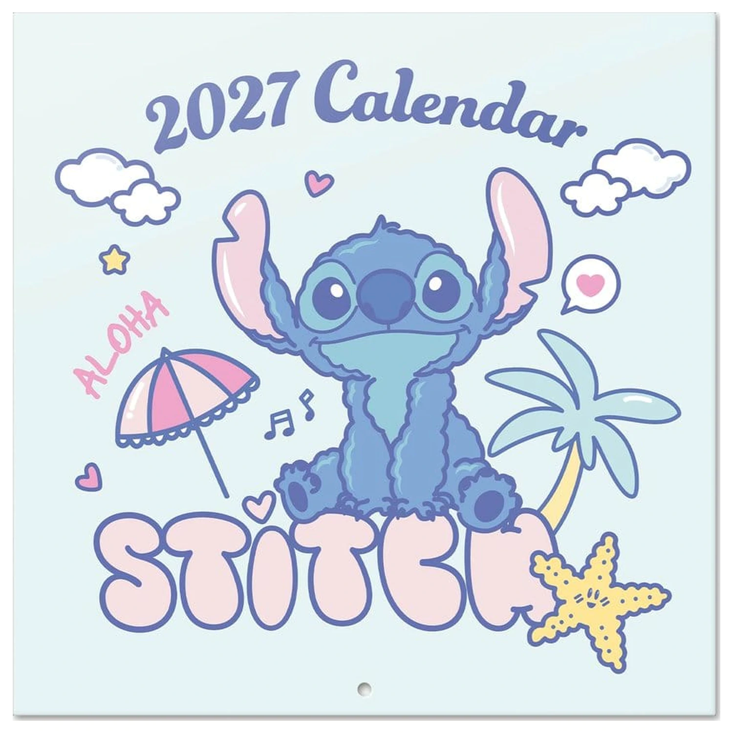 Disney Stitch 2027 fali naptár 30 x 30 cm termékfotó