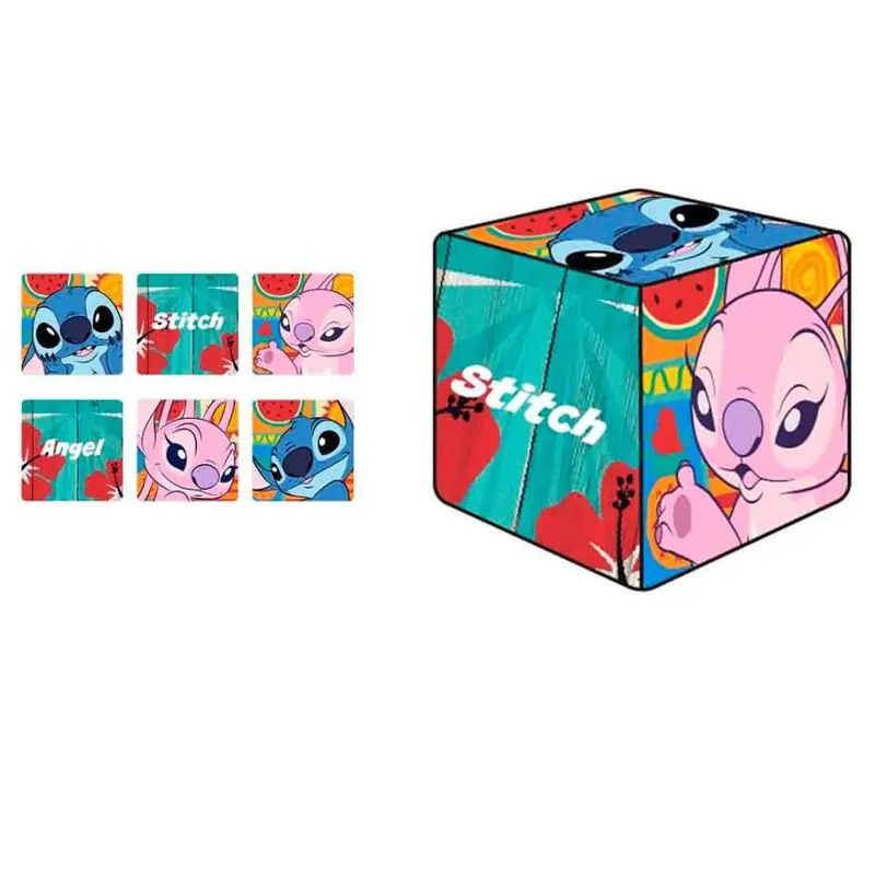Disney Stitch 3D kocka párna termékfotó