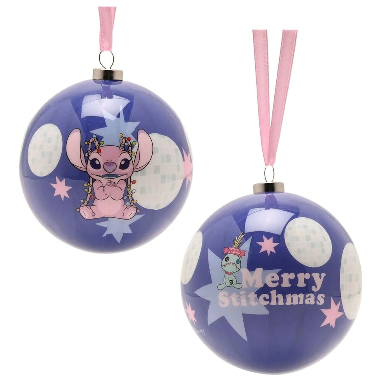 Disney Stitch 4 db-os karácsonyfadísz csomag termékfotó