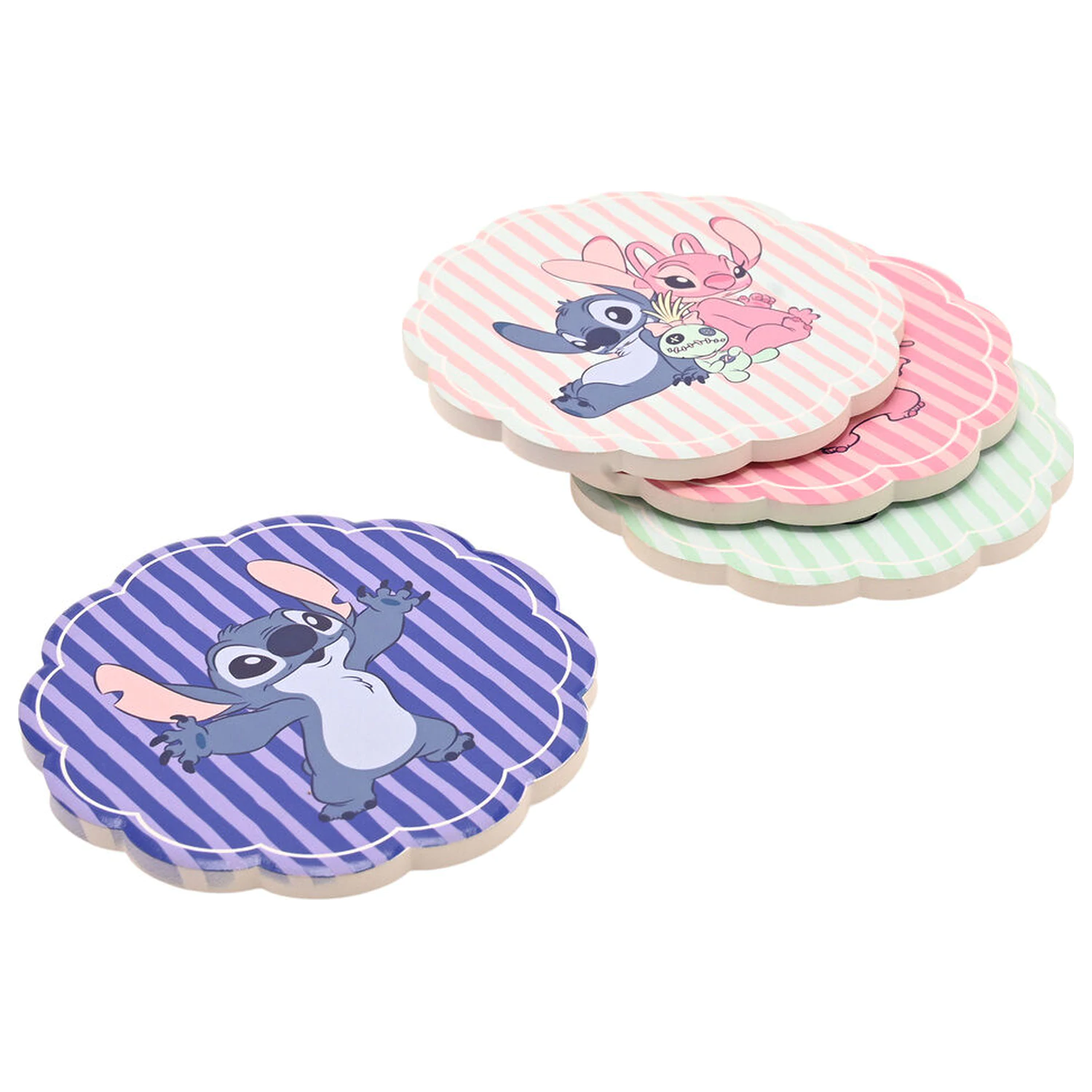 Disney Stitch 4 db-os kerámia poháralátét csomag  termékfotó