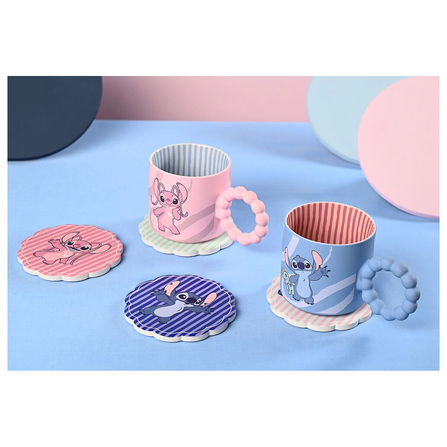 Disney Stitch 4 db-os kerámia poháralátét csomag  termékfotó