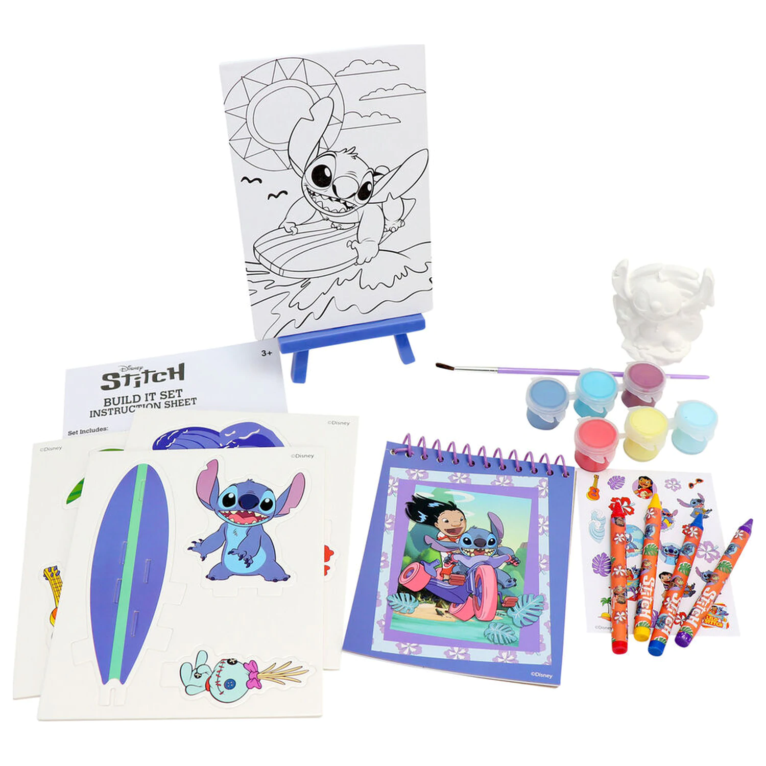 Disney Stitch 5 in 1 festő szett termékfotó