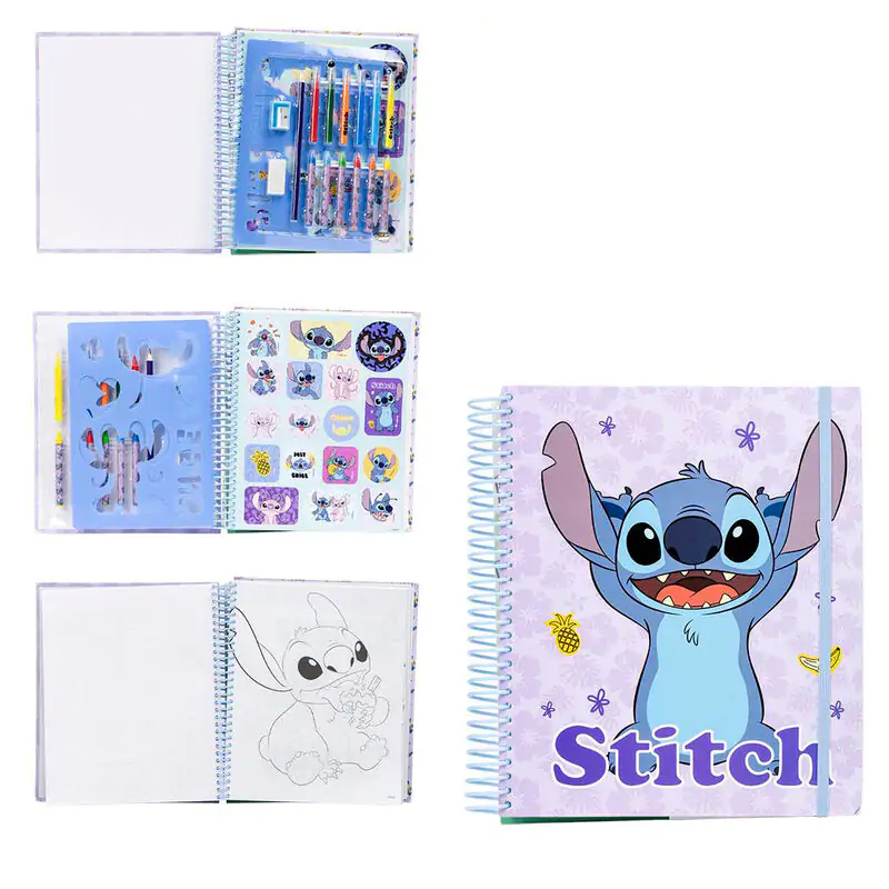 Disney Stitch Activity album rajzoló szett termékfotó
