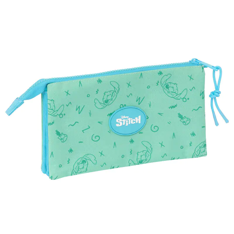 Disney Stitch Aloha triple pencil case termékfotó