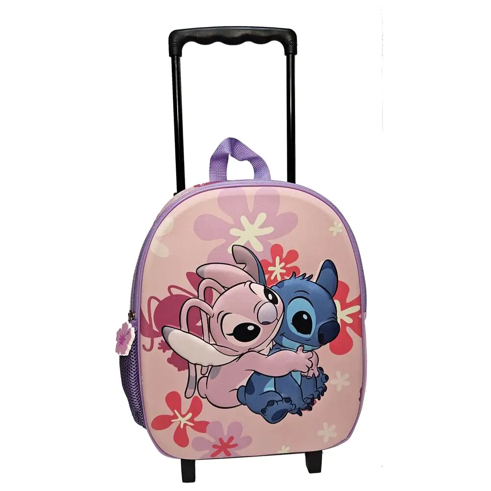 Disney Stitch & Angel 3D gurulós táska 32cm termékfotó