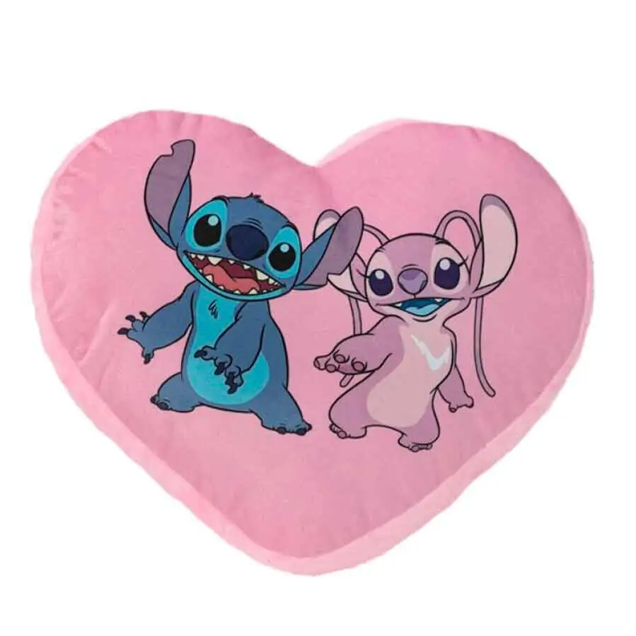 Disney Stitch &amp; Angel 3D párna termékfotó