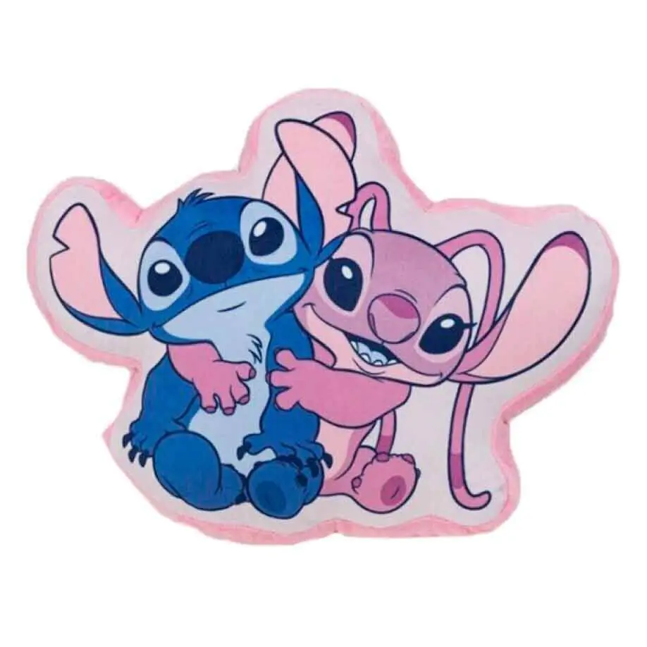 Disney Stitch &amp; Angel 3D párna termékfotó