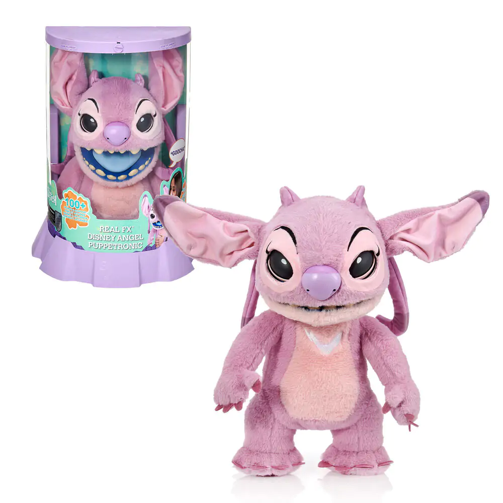 Disney Stitch Angel elektromos interaktív báb figura 45cm termékfotó