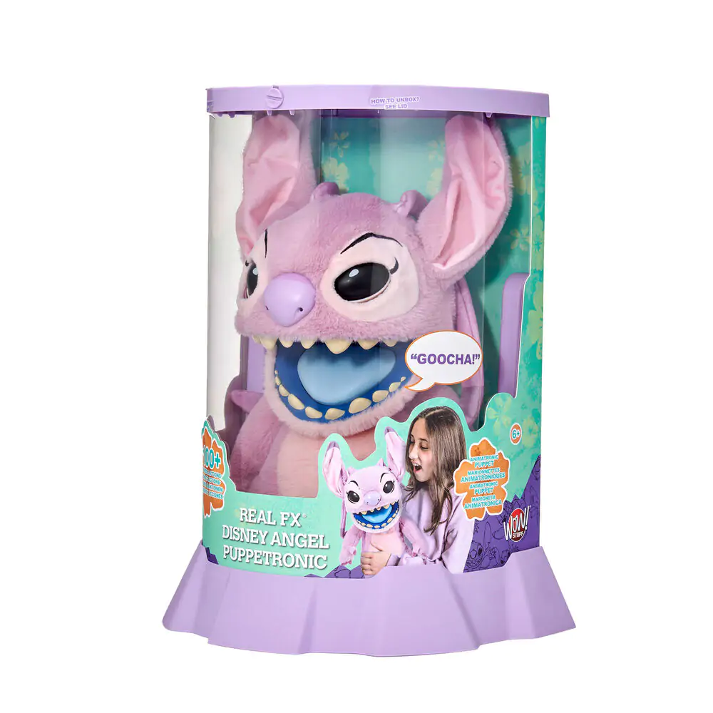 Disney Stitch Angel elektromos interaktív báb figura 45cm termékfotó