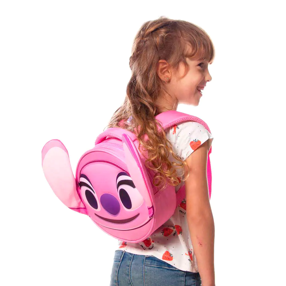 Disney Stitch Angel Emoji 3D táska hátizsák 22cm termékfotó