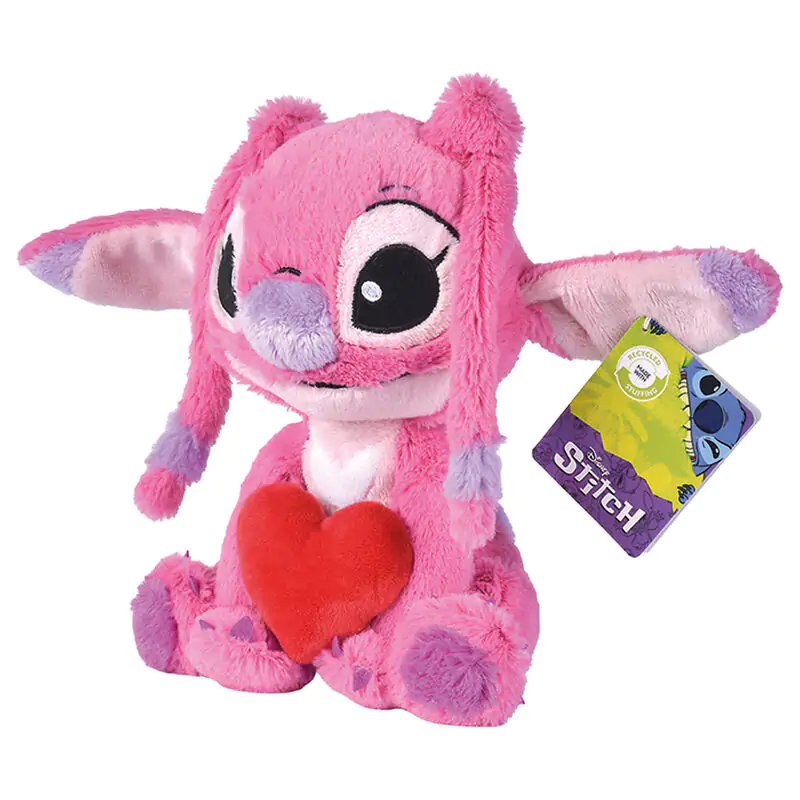 Disney Stitch Angel heart plüss 25cm termékfotó