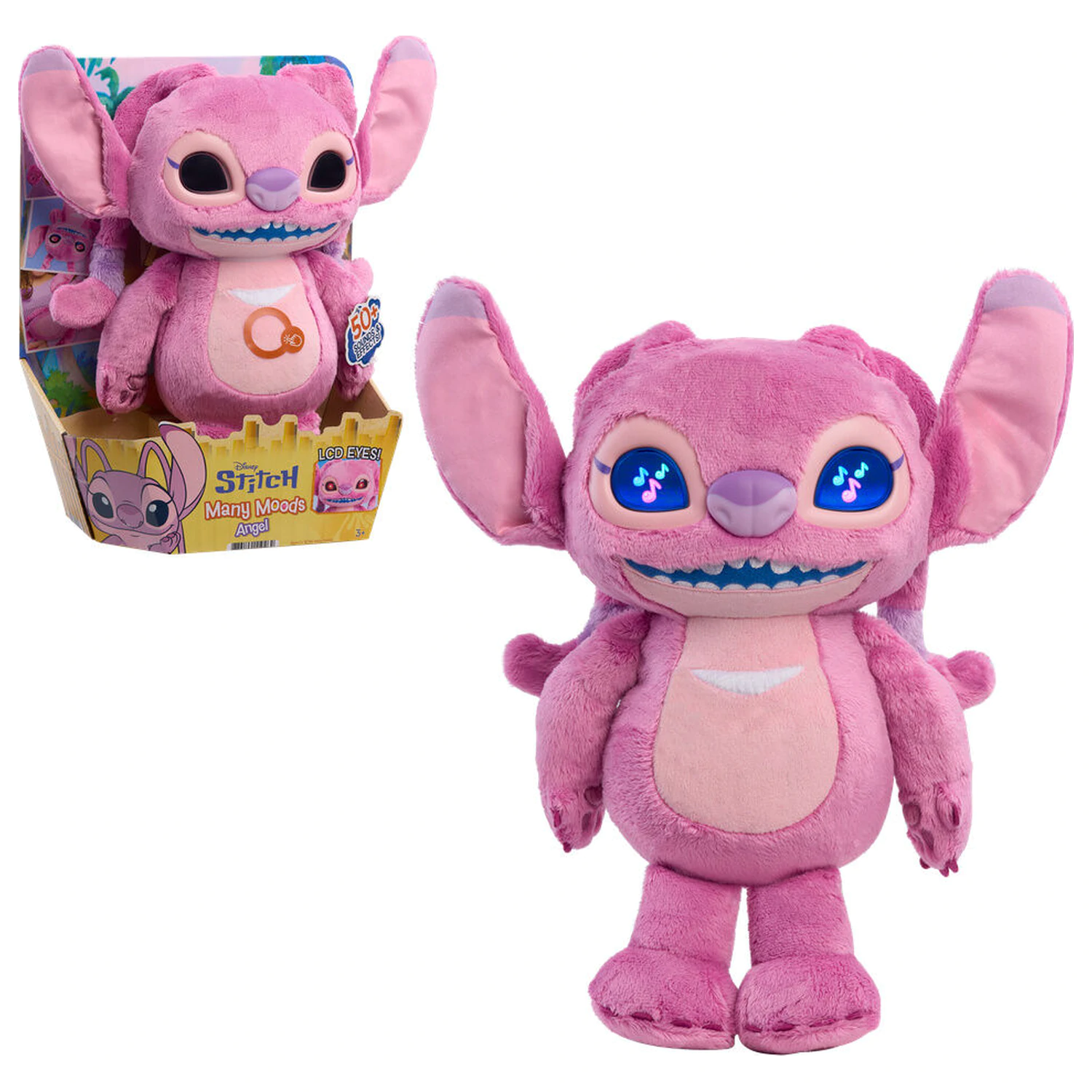 Disney Stitch Angel interaktív plüss termékfotó
