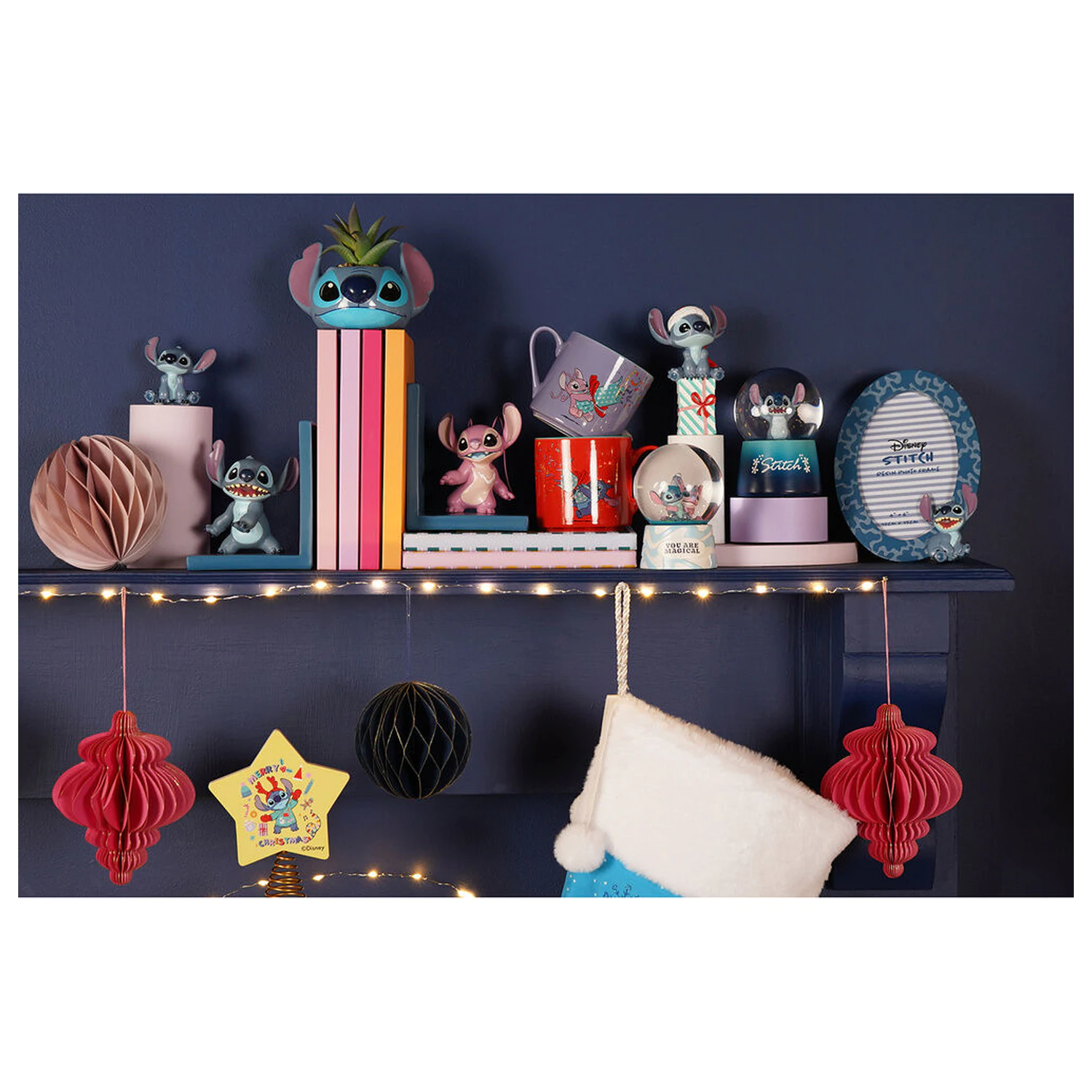 Disney Stitch & Angel könyvtámasz termékfotó