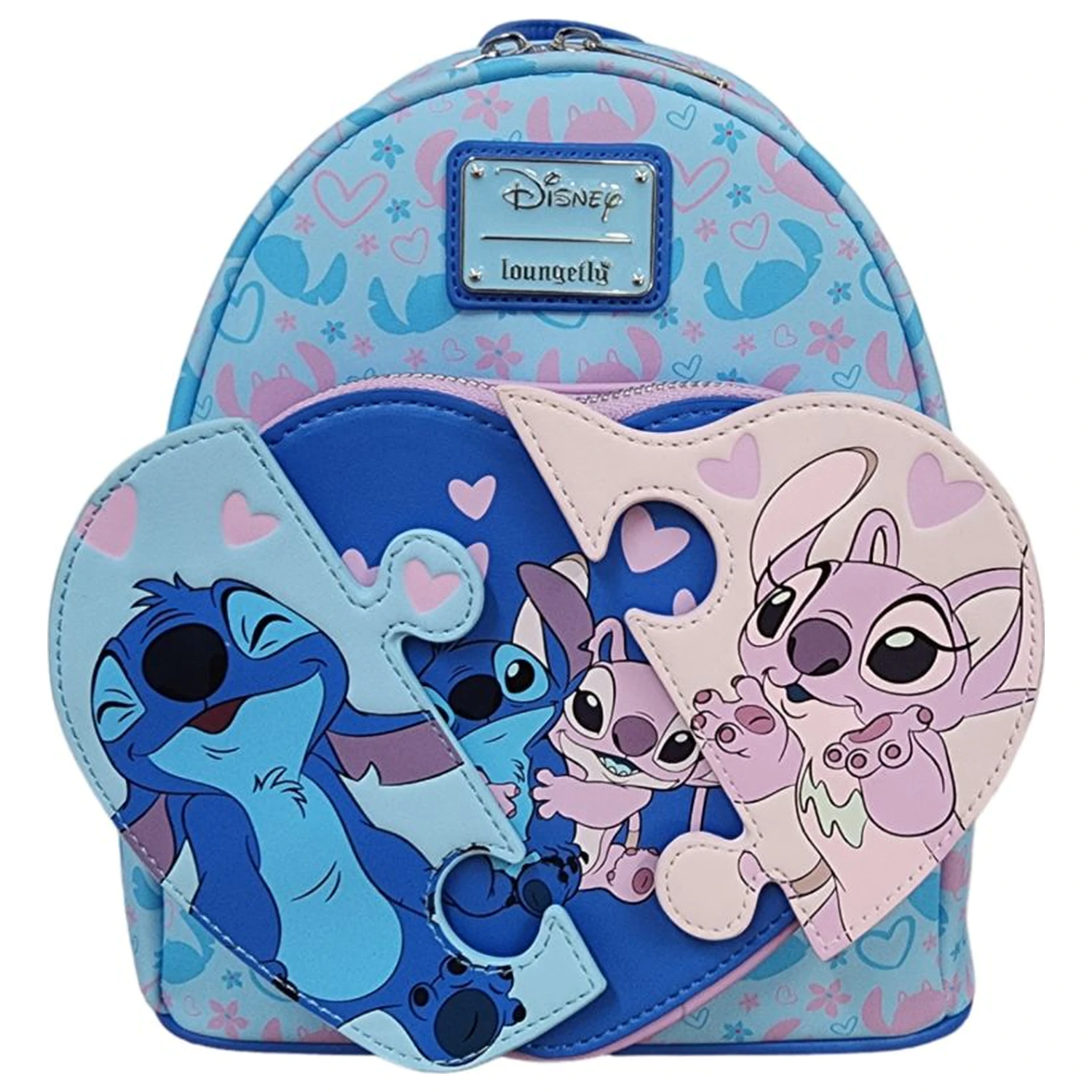 DISNEY Stitch & Angel Mini táska hátizsák LoungeFly "Exkluzív Edition" termékfotó