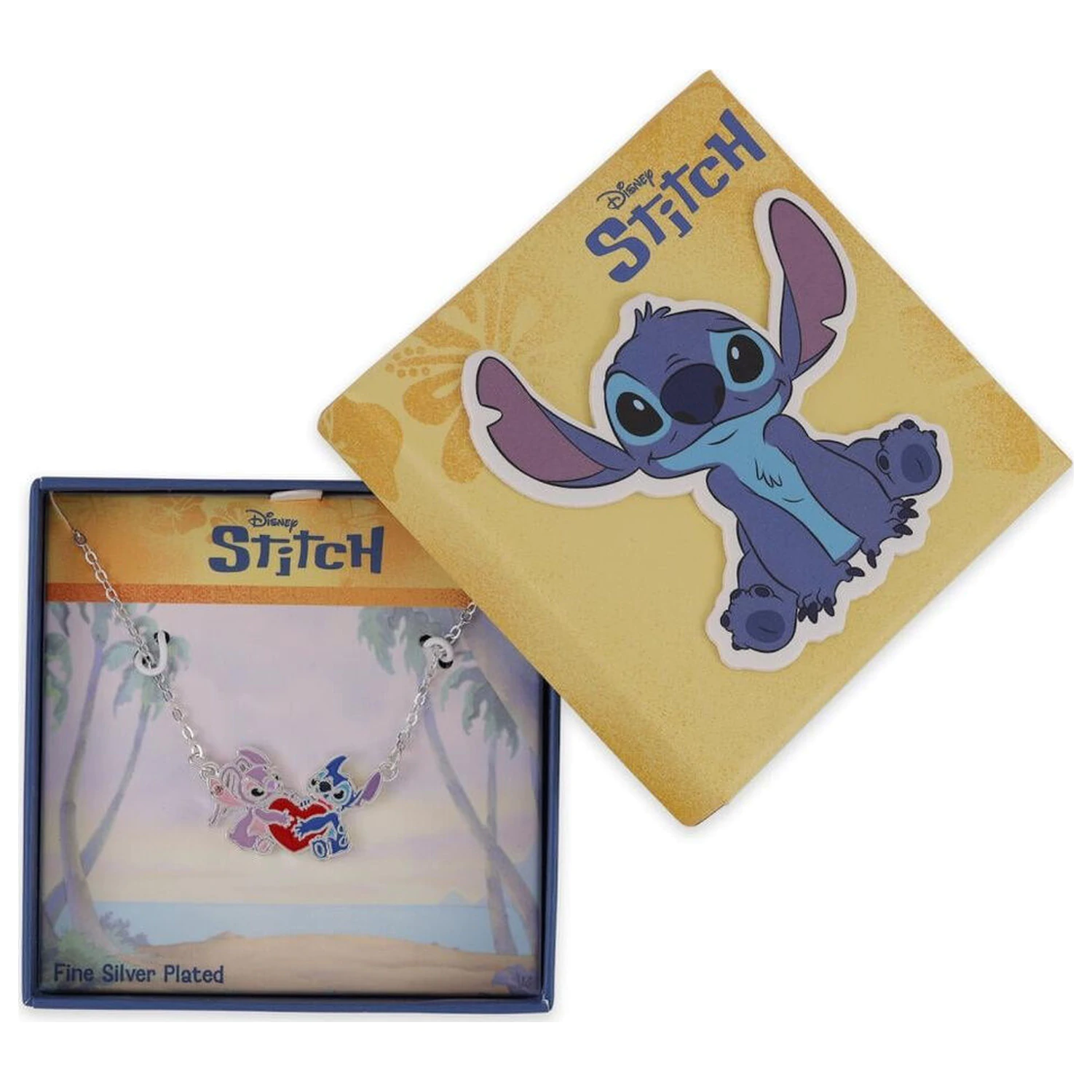 Disney Stitch & Angel nyaklánc termékfotó