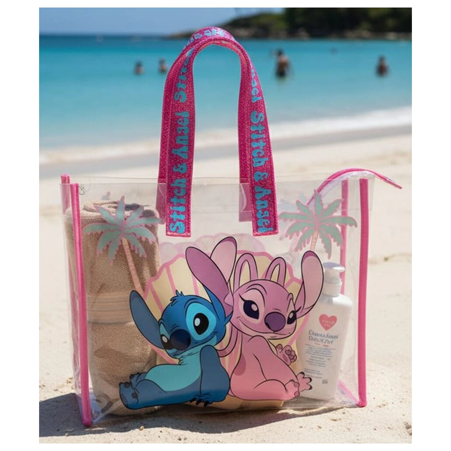 Disney Stitch & Angel strandtáska termékfotó