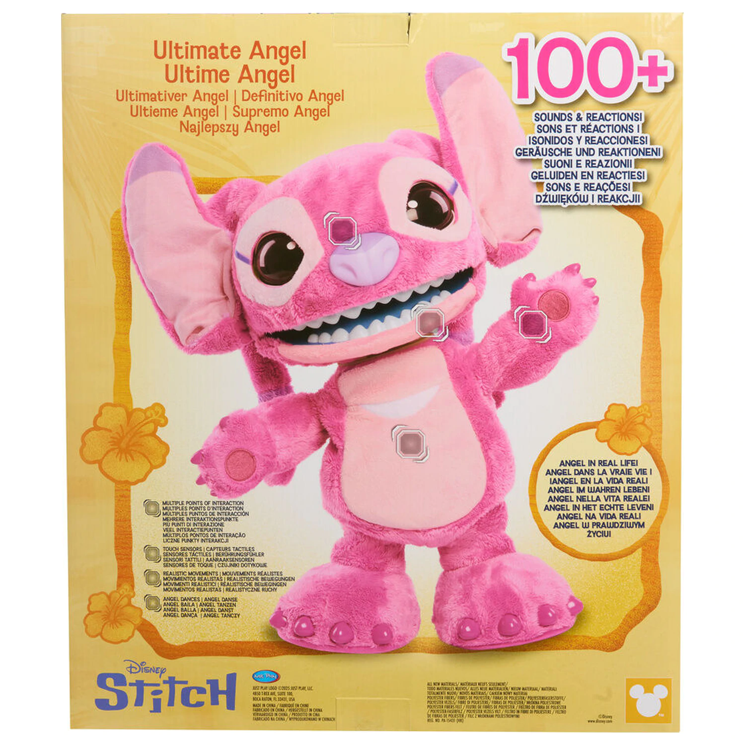 Disney Stitch Angel Ultimate interaktív plüss termékfotó