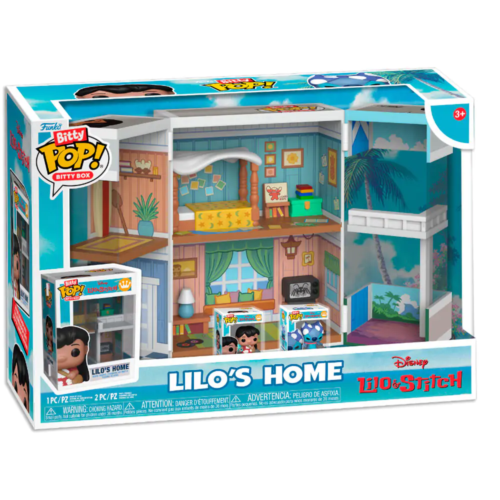 Disney Stitch Bitty Funko POP Boxes figura Lilo's Home termékfotó