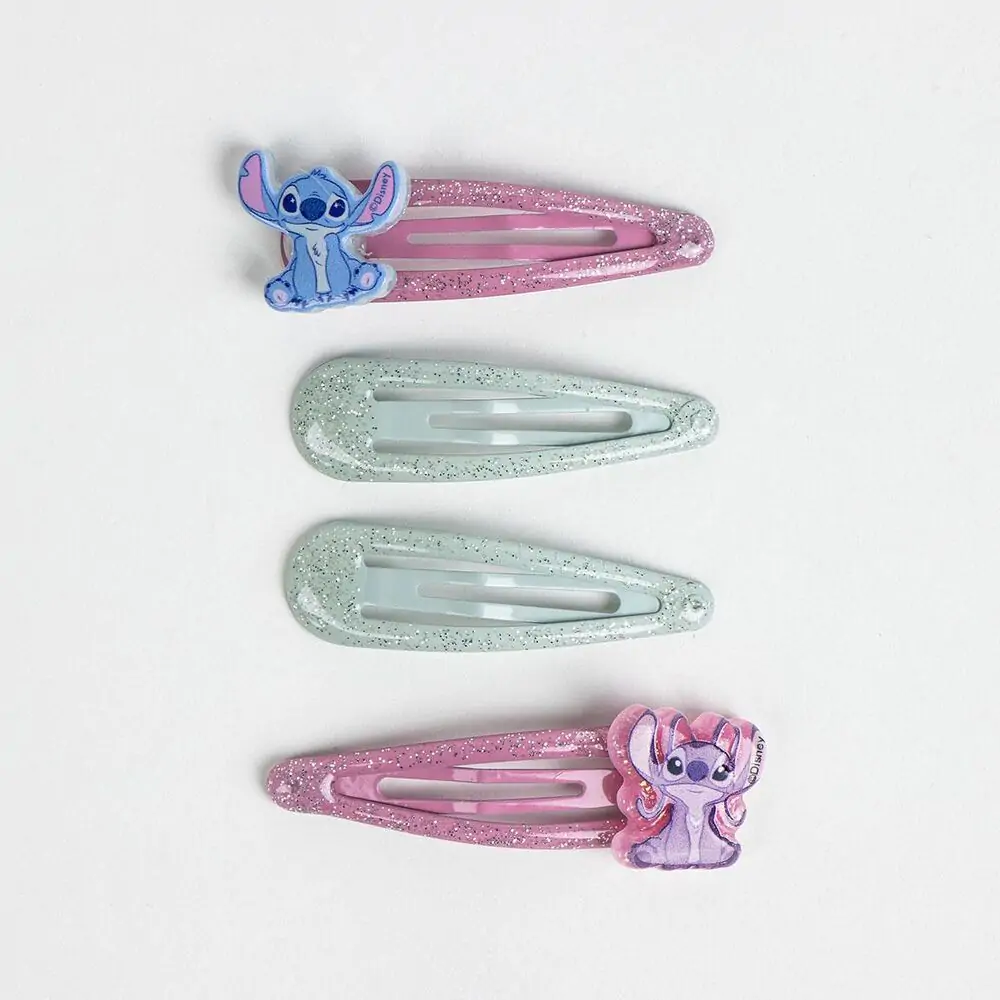 Disney Stitch blister 4db-os hajcsat csomag termékfotó