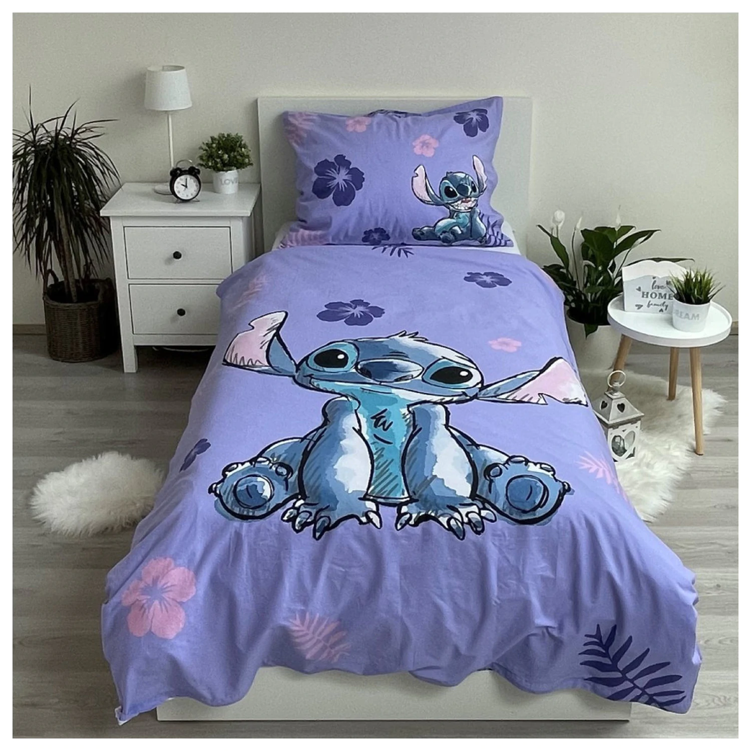 Disney Stitch Blooming ágyneműhuzat  termékfotó