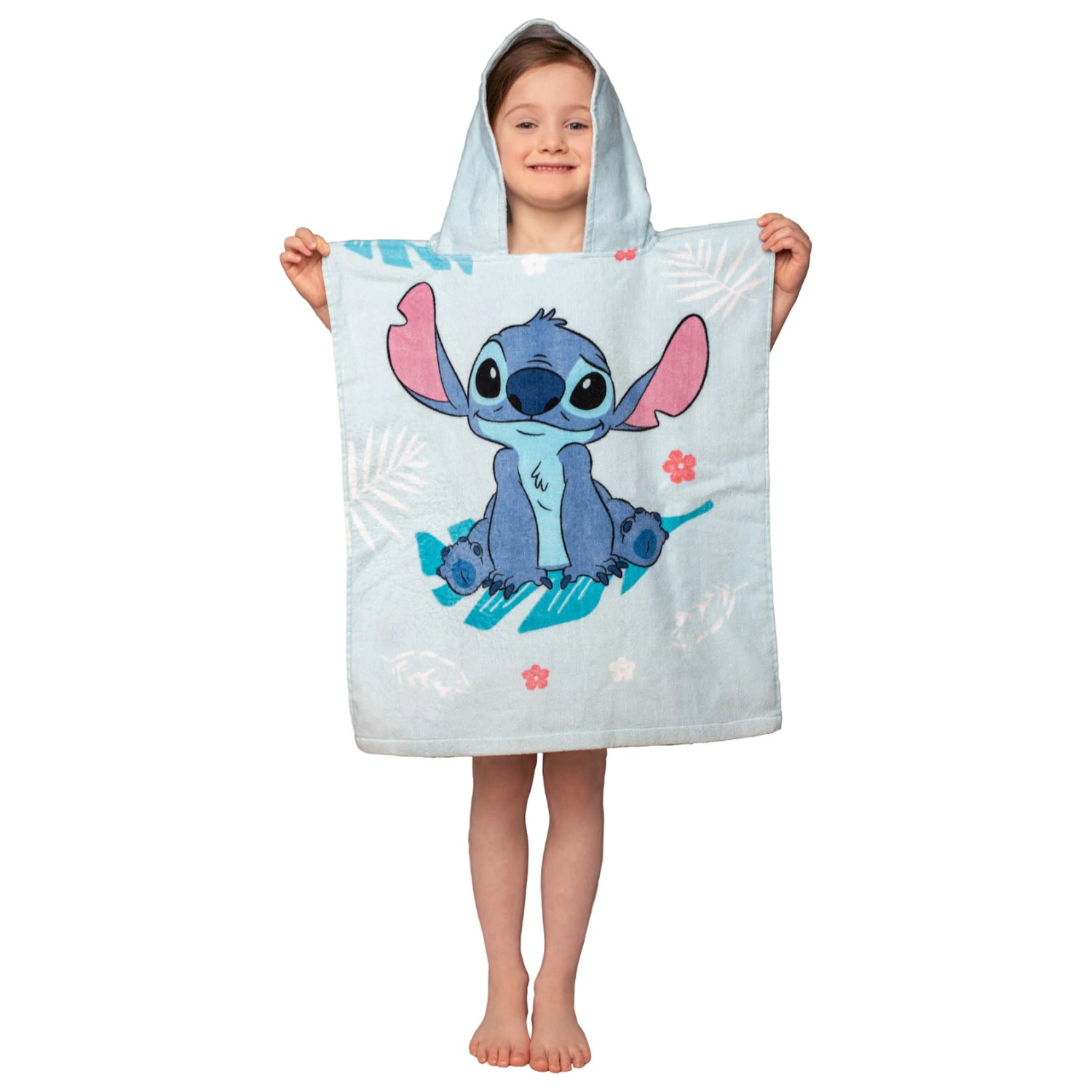 Disney Stitch Blue strand törölköző poncsó  termékfotó