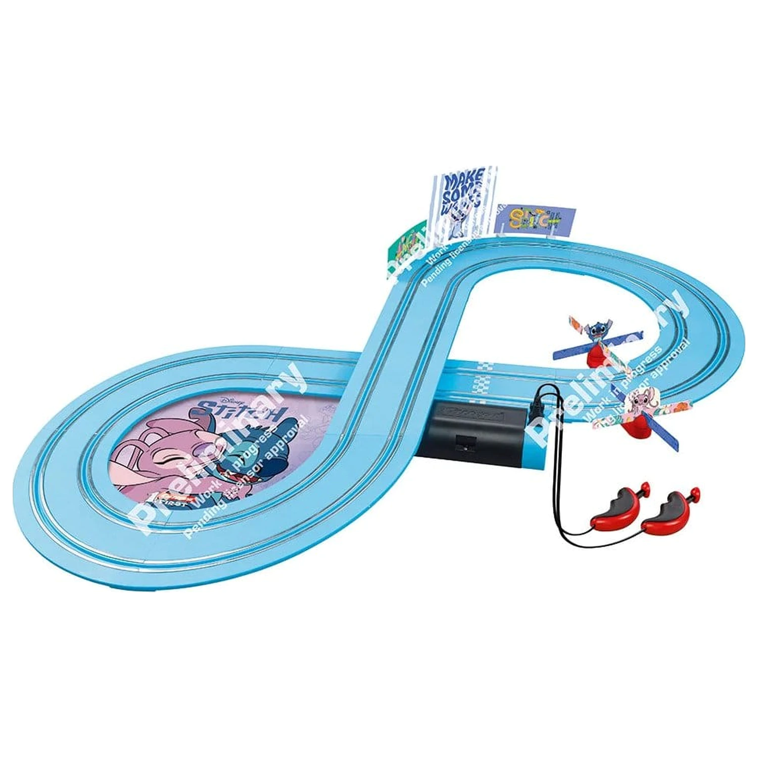Disney Stitch Carrera First Race Track Set Disney Stitch 2,4 elektromos versenypálya  termékfotó