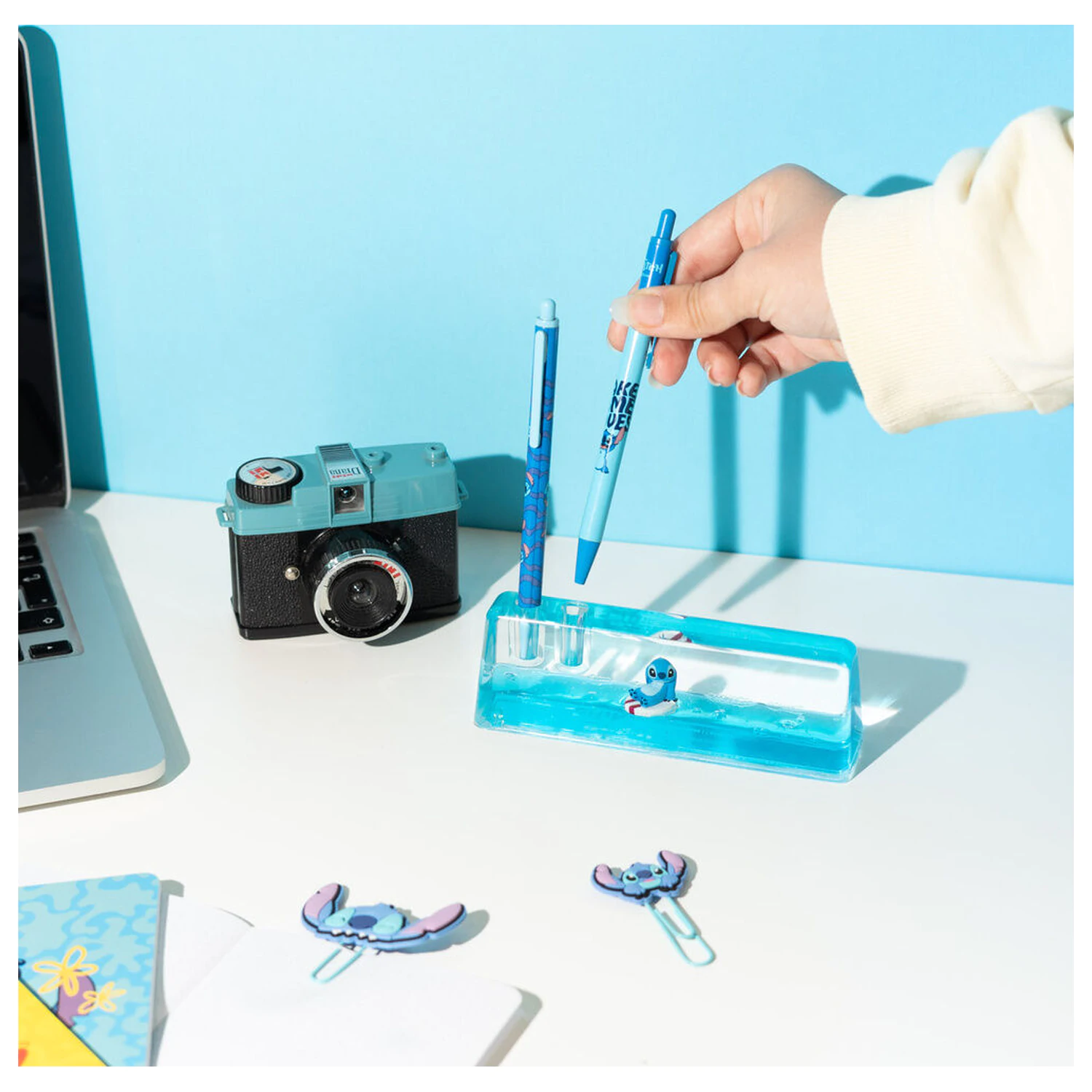 Disney Stitch ceruza, toll és akril ceruzatartó csomag termékfotó