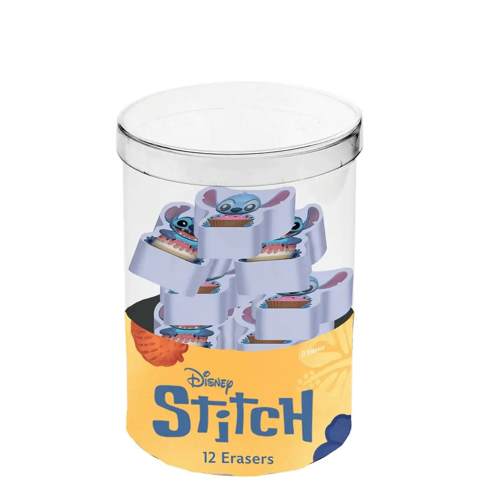 Disney Stitch Cube 12 db-os radír csomag termékfotó