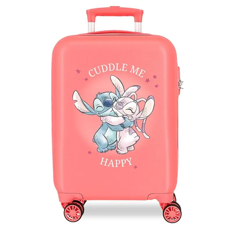 Disney Stitch Cuddle Me Coral ABS táska bőrönd 50cm termékfotó
