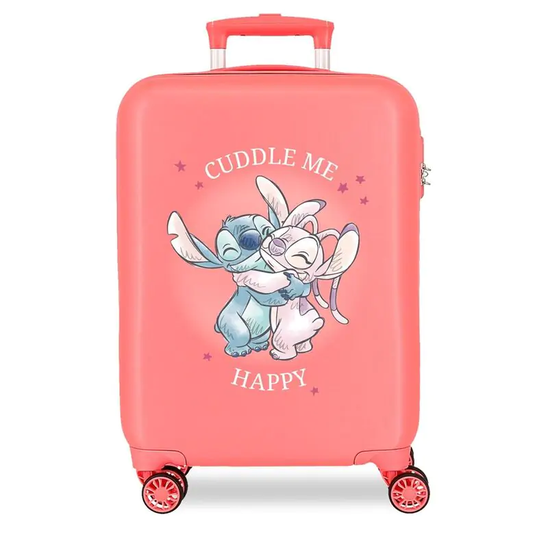 Disney Stitch Cuddle Me Coral ABS táska bőrönd 55cm termékfotó