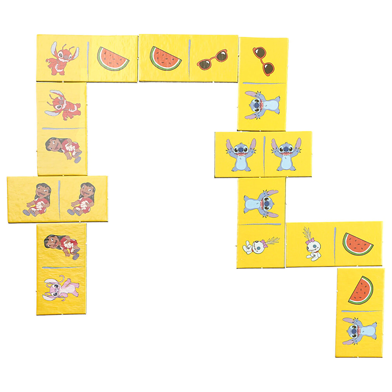 Disney Stitch domino játék termékfotó