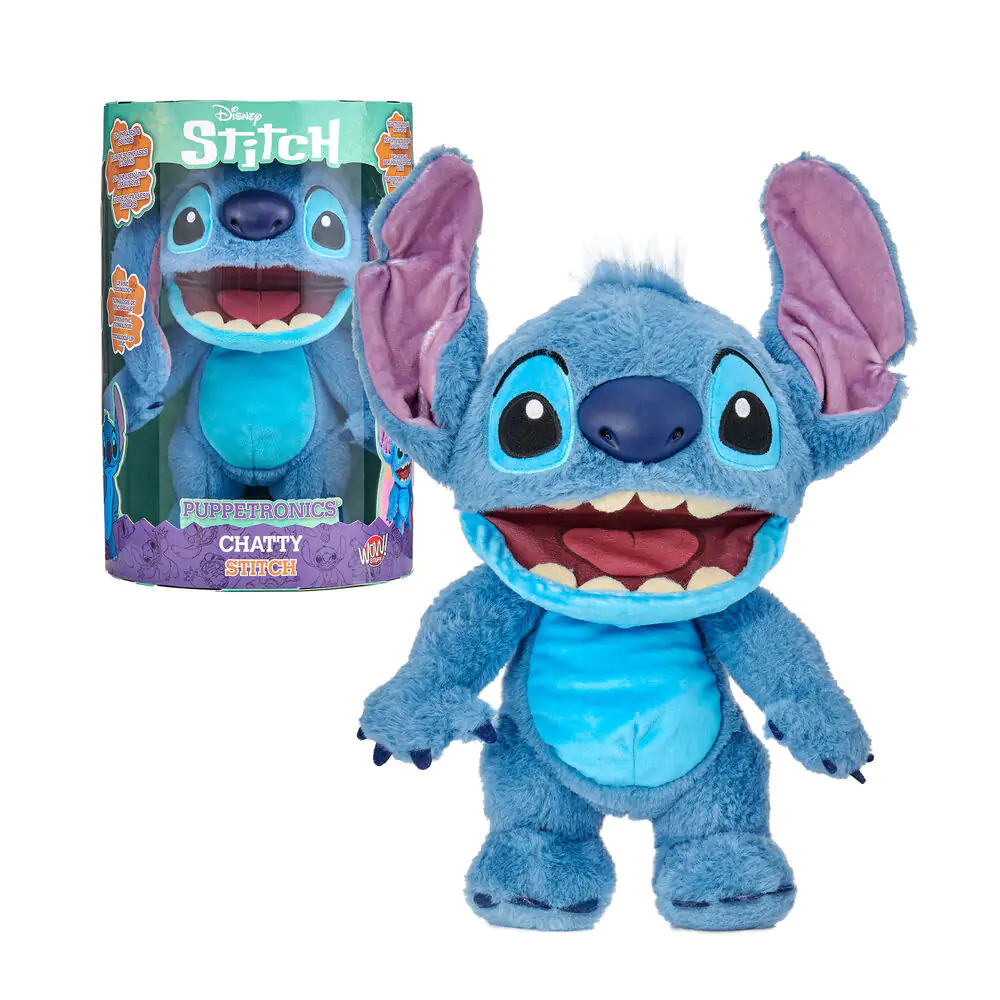 Disney Stitch elektromos interaktív báb figura 30 cm termékfotó