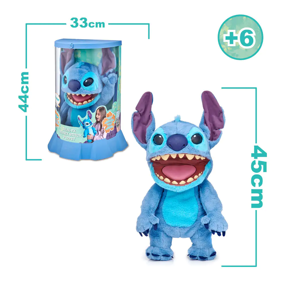 Disney Stitch elektromos interaktív báb figura 45cm termékfotó