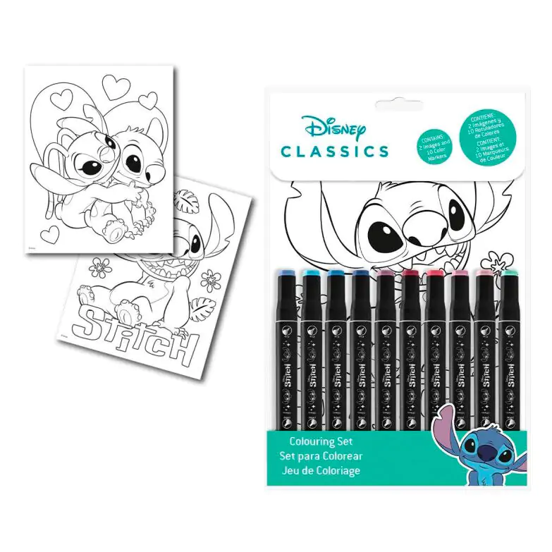 Disney Stitch filctoll és kifestő csomag termékfotó