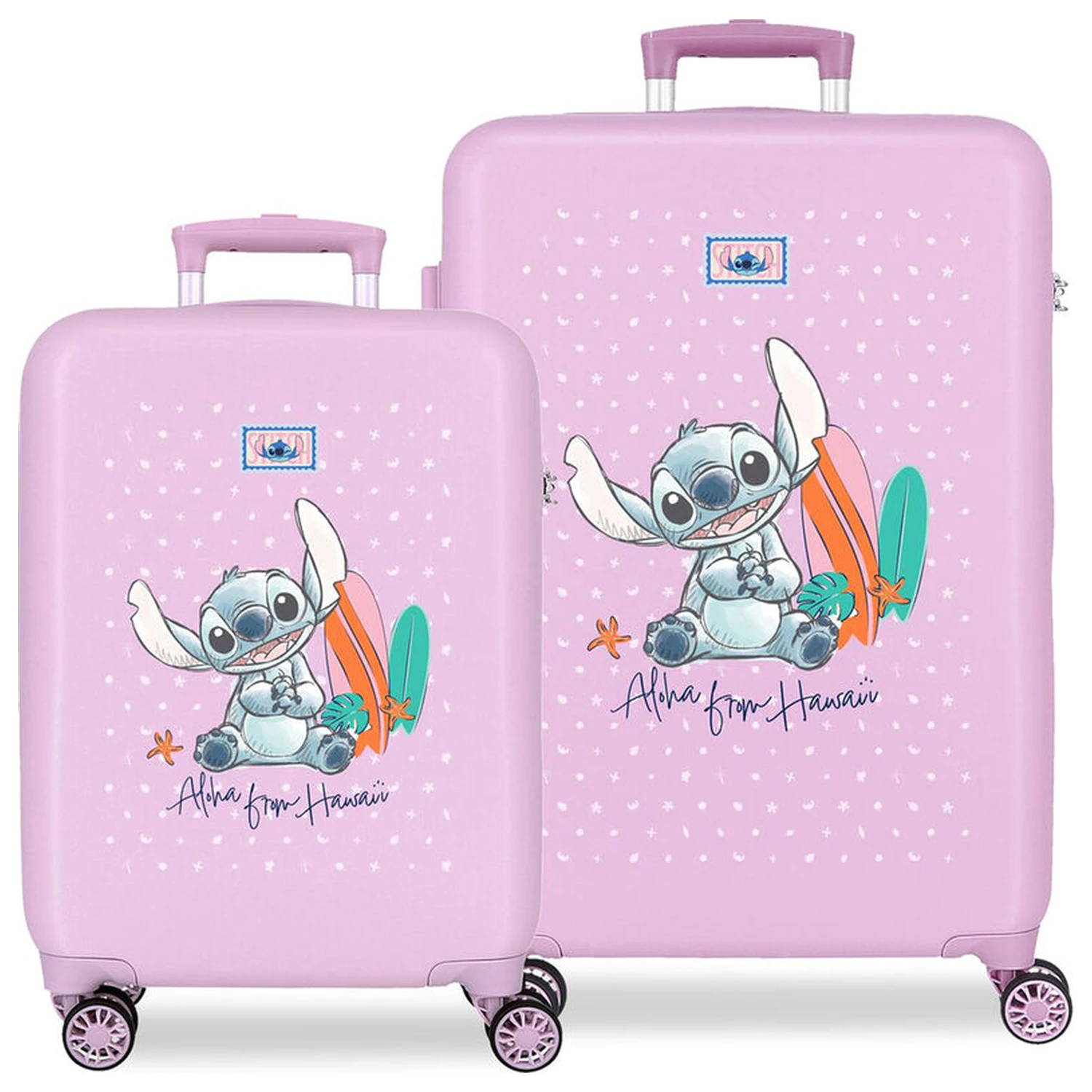 Disney Stitch From Hawai ABS 2 db-os táska bőrönd csomag 55 és 65cm termékfotó