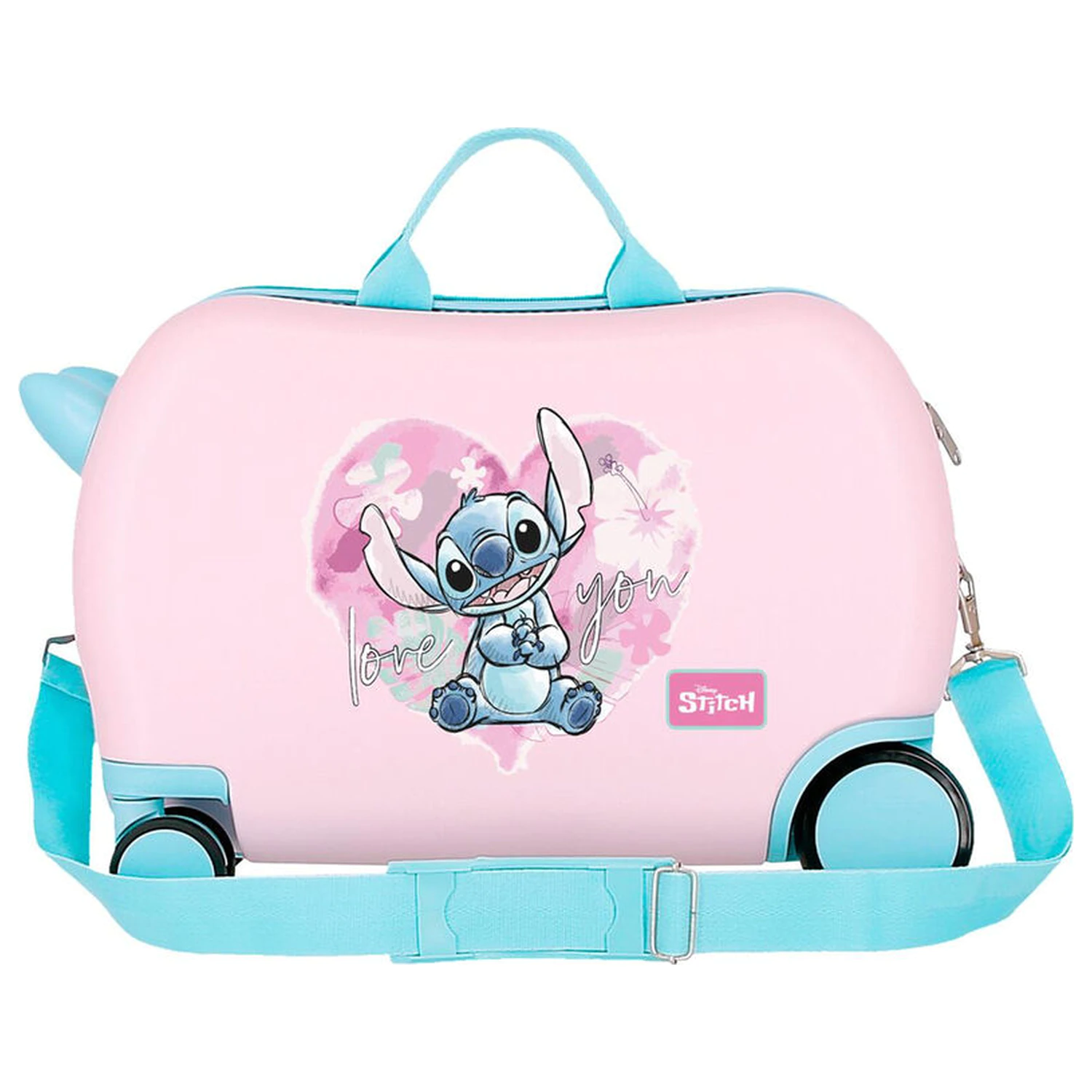 Disney Stitch Heart ABS táska bőrönd 45cm termékfotó
