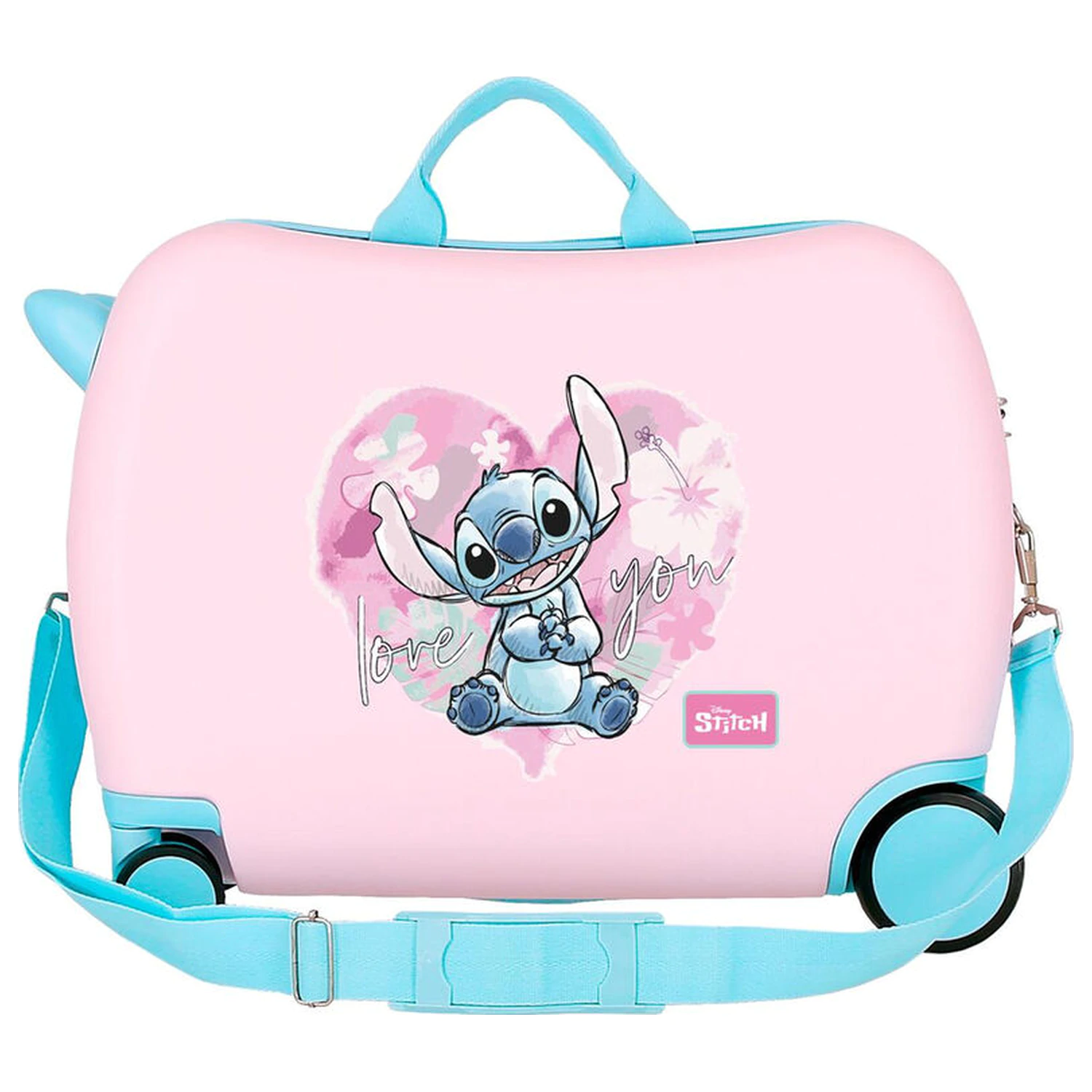 Disney Stitch Heart ABS táska bőrönd 50cm termékfotó