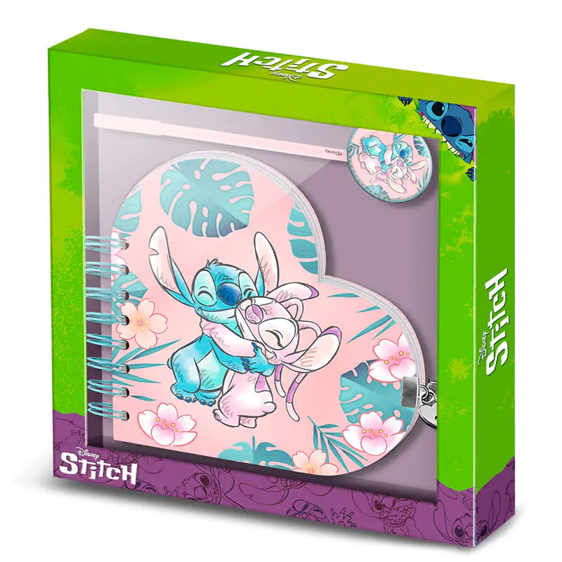 Disney Stitch Heart füzet és toll csomag termékfotó