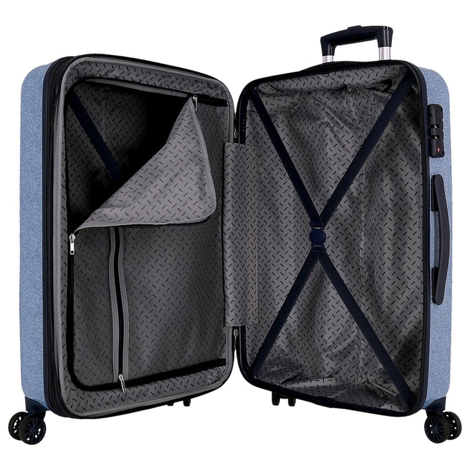 Disney Stitch Hearts ABS 2 db-os táska bőrönd csomag 55 és 65cm termékfotó