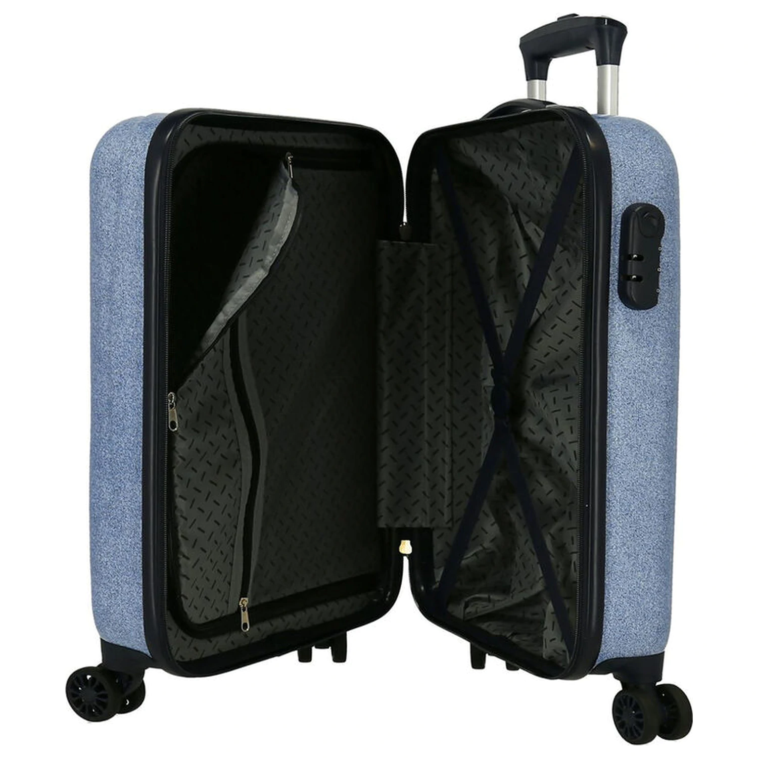 Disney Stitch Hearts ABS táska bőrönd 55cm termékfotó