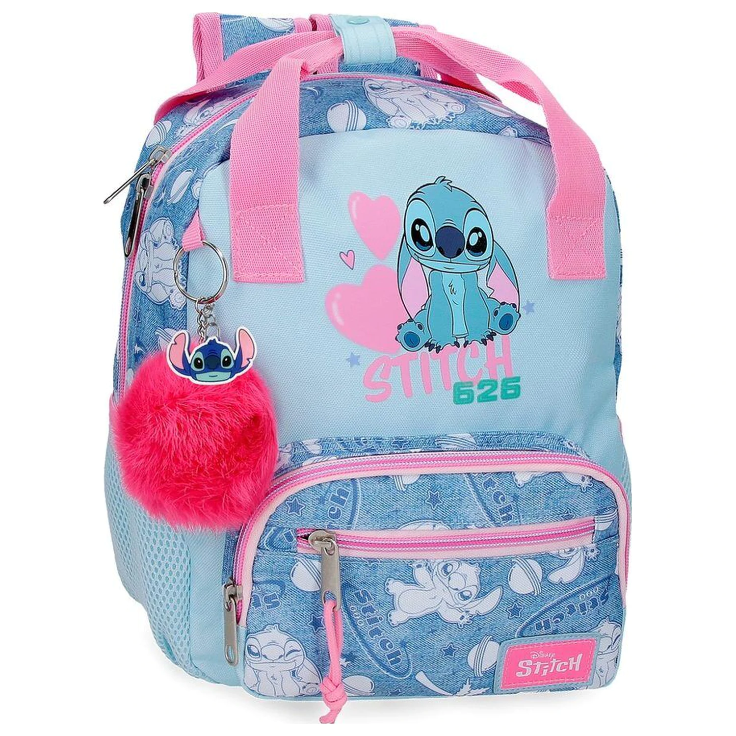 Disney Stitch Hearts táska hátizsák 28cm termékfotó