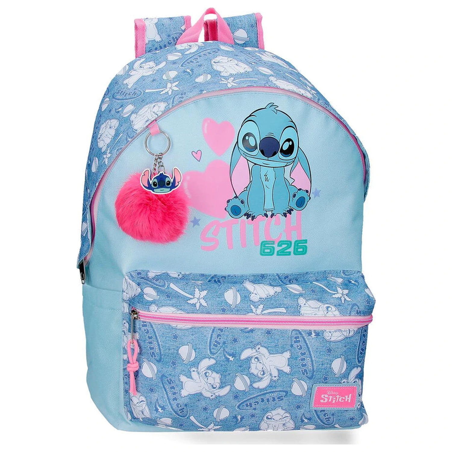 Disney Stitch Hearts táska hátizsák 44cm termékfotó