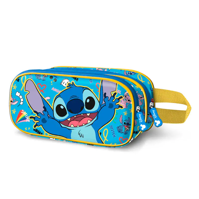 Disney Stitch Hello double 3D pencil case termékfotó