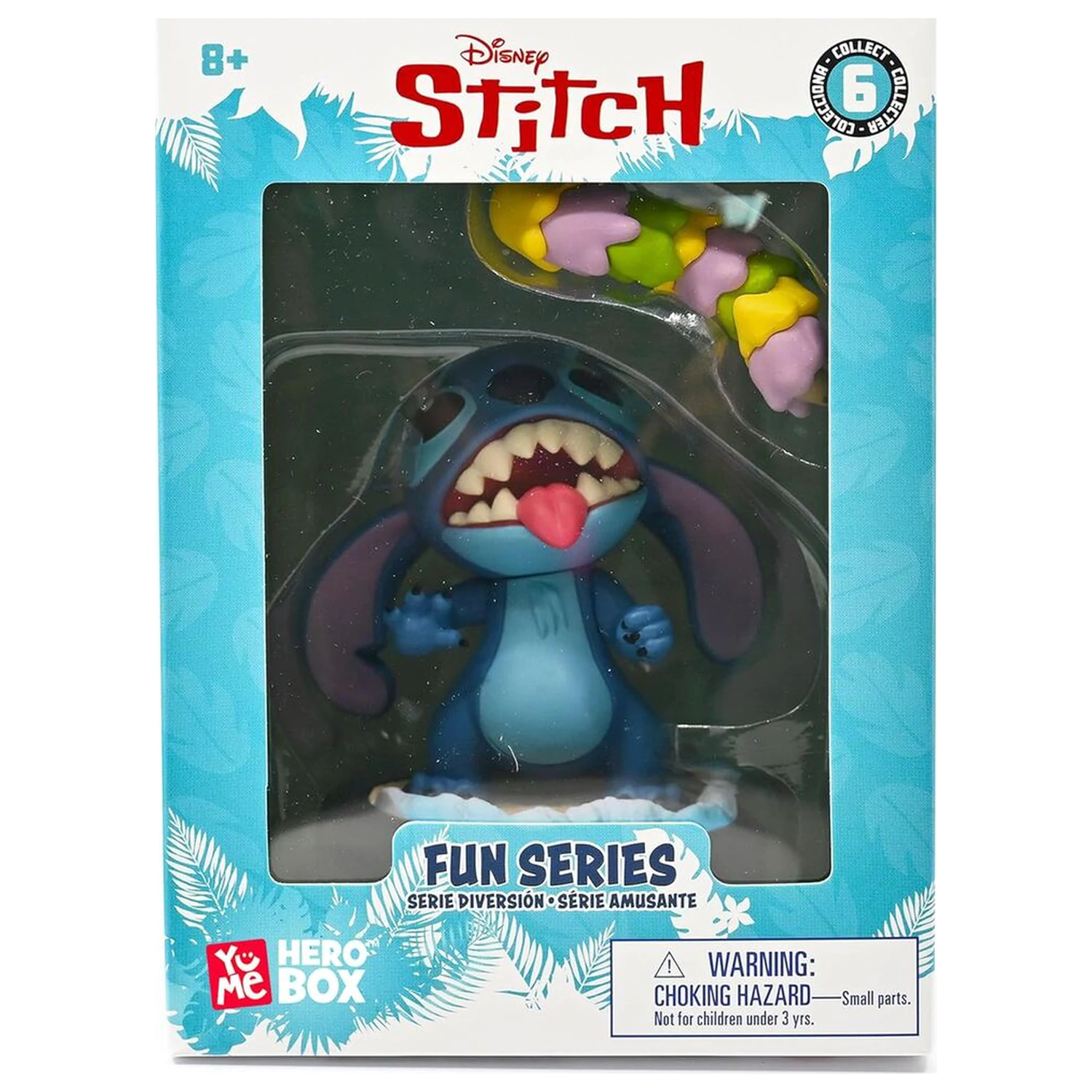 Disney Stitch Hero Box Glotter Stitch figura 8cm termékfotó